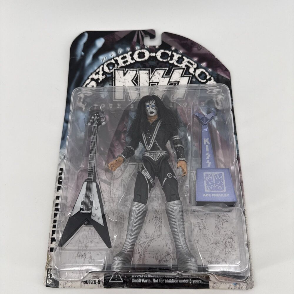 McFarlane Toys KISS Psycho Circus Tour Edition Ace Frehley Action Figure Sealed
